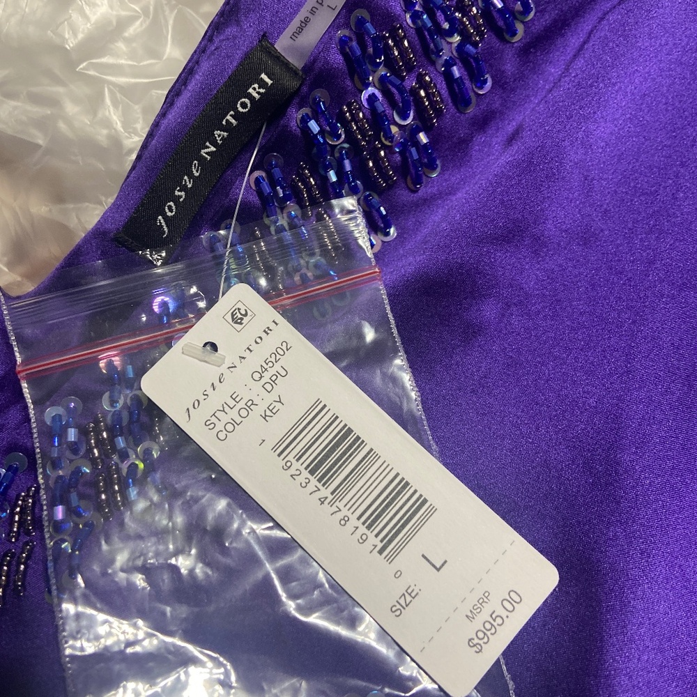 Josie Natori Silk Blouse